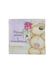 Магнит Fizzy Moon (0633.465) (Прошу любить и не жаловаться) картон с керамической деталью