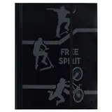 Папка для чертежей и рисунков А4 "Фри спирит" пластик, 20 ПВХ-файлов