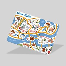 Магнит Карта Калининграда (MVS-01410)