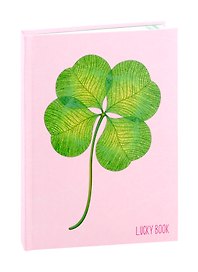 Записная книжка «Lucky!» А6+, 96 листов в точку, Listoff