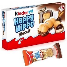 Шоколад Kinder Happy Hippo Cocoa (Киндер Хеппи Хиппо Какао) 103,5г