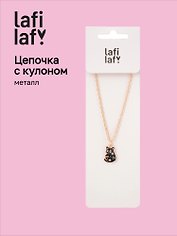 Кулон Котик эзотерика (черный) (металл) (3х1,3) (12-Kainli-K6) (Lafilaf)