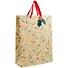 Пакет А3 42*32*11,5 "Poinsettia" Новый год, бум.мат.ламинат - 0