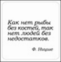 Сувенир, Магнит Как нет рыбы без костей так нет … (Nota Bene) (NB2012-050)