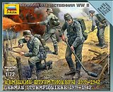 Сборная модель ЗВЕЗДА, Немецкие штурмпионеры, 1:72