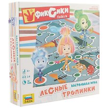 Настольная игра-ходилка «Фиксики Лесные тропинки», ZVEZDA