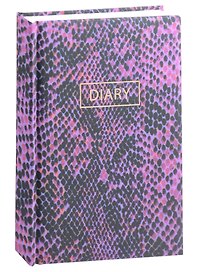 Ежедневник недатированный «Leather. Pink» А5, розовый, 128 листов, Listoff
