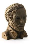 3D пазл бюст «Лермонтов» картон, 5 Cult - 1
