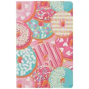 Тетрадь в клетку Kairui, "Пончики", 32 листа, в ассортименте