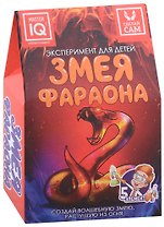 Эксперимент для детей "Змея фараона"