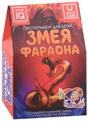 Эксперимент для детей "Змея фараона"