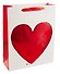 Пакет А4 32*26*12 "Big heart" нейтр. бум.мат.ламинат - 0
