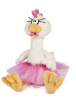 Игрушка мягкая, Maxitoys, Курочка Балерина 22см MT-TSA-8327-22