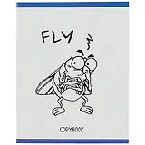 Тетрадь в клетку Listoff, "Комиксы", 48 листов, в ассортименте