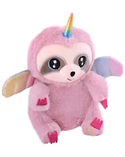 Мягкая игрушка Ленивец с крылышками (25х16)