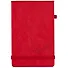 Блокнот 130*200 96л лин. "Reporter" красн.иск.кожа, резинка, петля для ручки, инд.уп. - 0