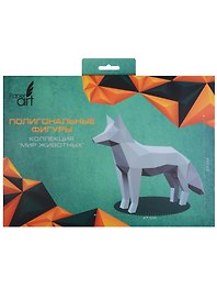 Набор для творчества Paper Art. Фигура полигональная «Лиса»