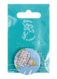 Значок Москва Храм Христа Спасителя (Город Победителей) (ЗЗМск-01)