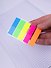 Набор самоклеящихся закладок «Make your mark», неоновые, 5 блоков - 2