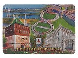 Магнит Нижний Новгород Канатная дорога-Башня-Лестница-Усадьба (винил фольга) (025-6-76K24)