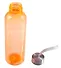 Бутылка с подвесом оранжевая (пластик) (600мл) (12-16110-202505-B8) - 2