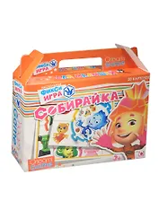 НИ Собирайка (00530) (НастФИ) (20 карт. 2-4 игр. 15-20 мин.) (3+) (коробка с ручкой)