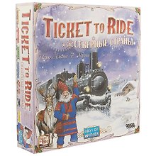 Настольная игра «Ticket to Ride Северные страны», Hobby World