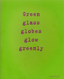 Тетрадь общая «Geen. Glass», 48 листов в клетку, А5 - Paper Art
