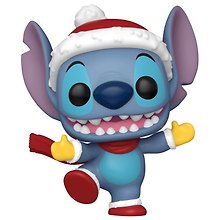 Фигурка Funko POP! Disney Lilo & Stitch Holiday Stitch with Hat (1503) (Fun80037)