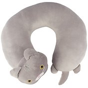 Подушка на шею «Кот серый», (30х30 см)
