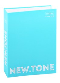 Папка-обложка для тетради со сменными блоками А5 "NEWtone PASTEL" 2 кольца, глянц.ламин., ассорти