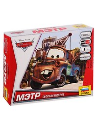 Сборная модель ЗВЕЗДА,Тачки Дисней" "Мэтр" 2011"