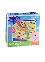 Настольная игра, Оригами, Peppa Pig Мостики (поле-пазл) + мини-пазл 20эл 01587
