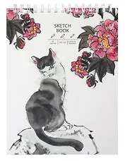 Скетчбук А4 60л "SKETCHBOOK. Элегантность" 100г/м2, тв. обложка, евроспираль, мат.ламинация