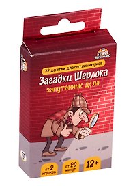 Настольная игра «Загадки Шерлока Запутанные дела», Игрополис