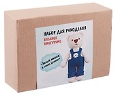 Набор для творчества ЛеКо. Вязание амигуруми своими руками «Белый мишка в синих штанишках» - 0