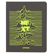 Тетрадь в клетку Listoff, "Total Black. No Name", 48 листов, в ассортименте