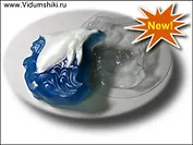Пластиковая форма для мыла Дельфин