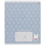 Тетрадь в клетку Альт, "Зефирные зайчата", 24 листа, в ассортименте