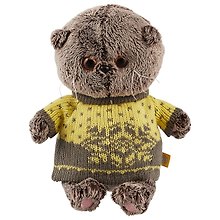 Игрушка мягкая Budi Basa, Басик BABY в свитере 20 см BB-036