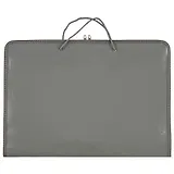 Папка на молнии, серая, А3