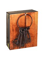 Ключница лакированная Ключи (20х25х5) (6101)