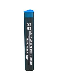 Грифели для механических карандашей Faber-Castell "Polymer", 12шт., 0,7мм, HB
