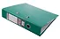 Папка архивная 70мм А4 зеленая, бумвинил, прозр.карман, - 1