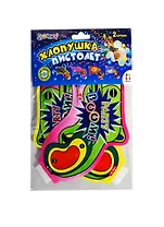 Хлопушка-пистолет (надувная) Party Boom (935008) (2шт) (+трубочка) (+конфетти) (Hobby)