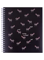 Тетрадь в клетку Listoff, Hungry, 80 листов, в ассортименте