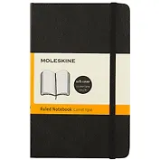Записная книжка Moleskine Classic Soft, линейка, чёрная, 96 листов, А6