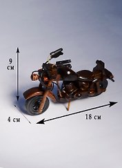 Модель Мотобайк (18х4х9см) (дерево) (7097003/5)