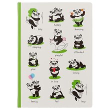 Блокнот «Panda`s life», 192 страницы, А5