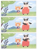 Однажды в лесу. Книжка-раскраска - 2